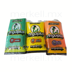 Bolsa camiseta medida por color media densidad