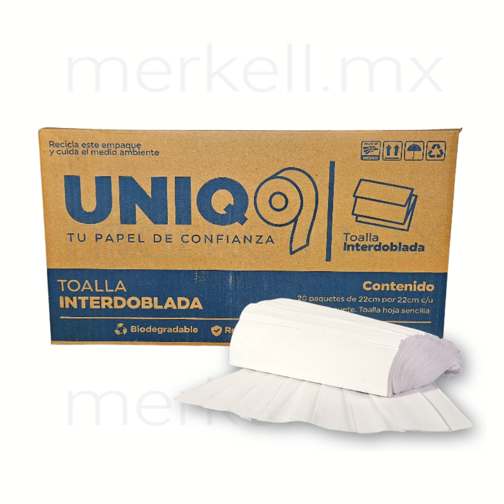 Toallas interdobladas Uniqo