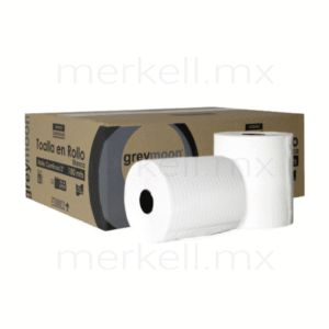 Toalla en rollo blanca Grey Moon