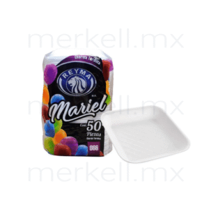 Plato charola cuadrado #066