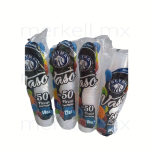 Vasos desechables de plástico